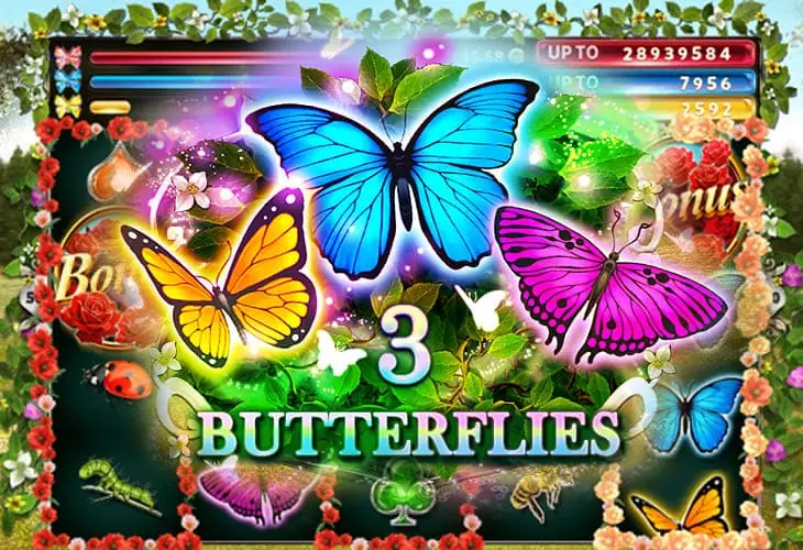 3 Butterflies